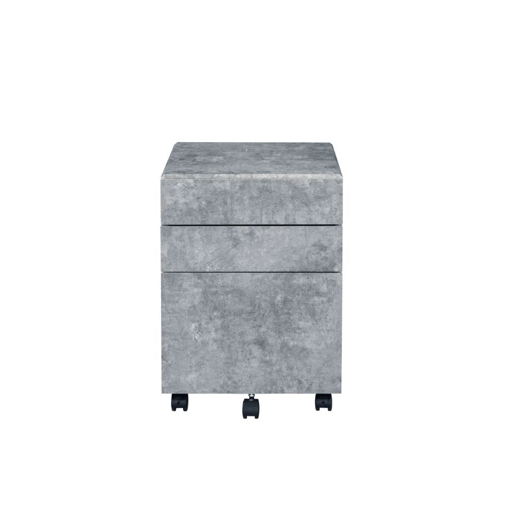 ACME Jurgen File Cabinet – angle view – Lusso Furniture Miami