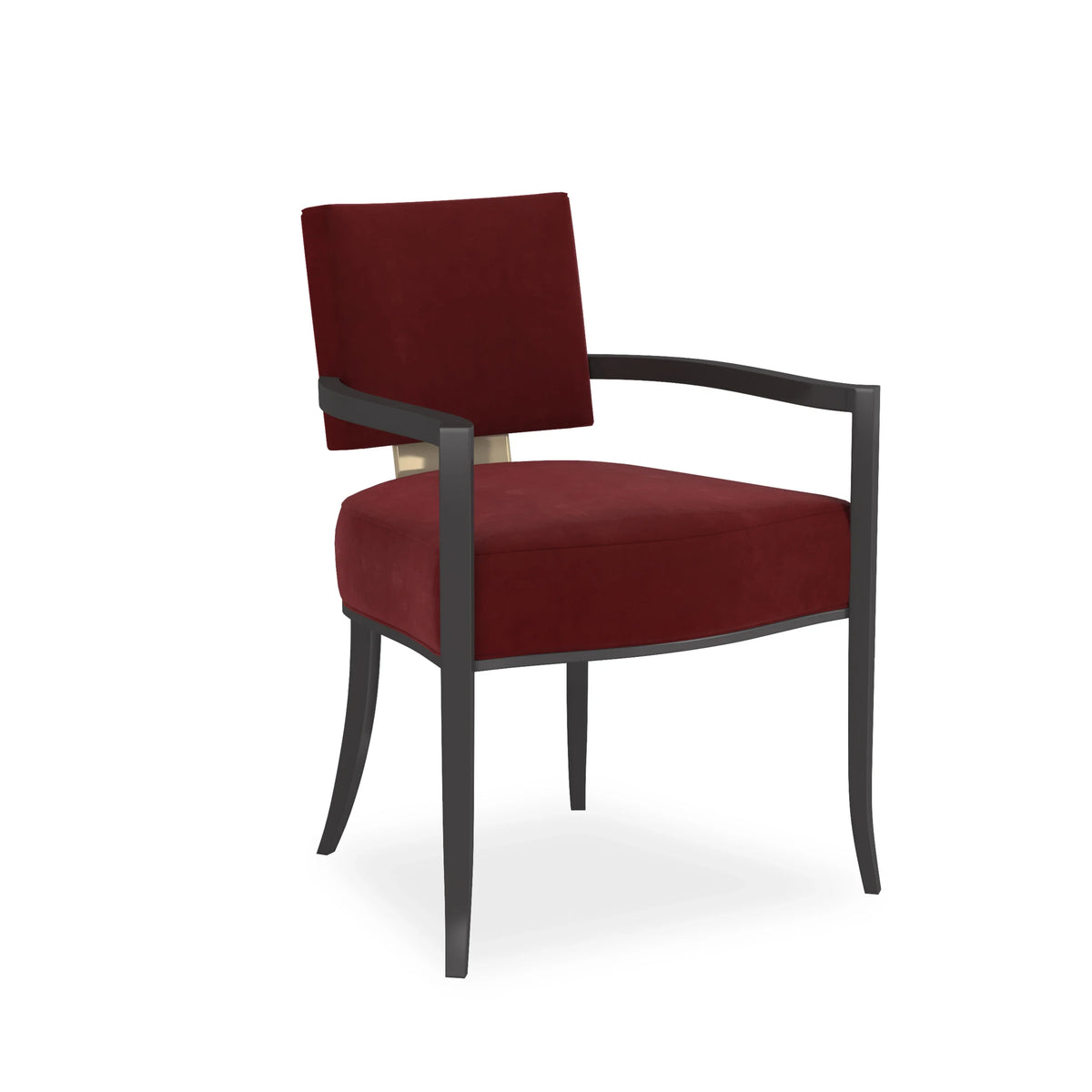 Caracole Reserved Seating Arm Chair – view 24 – Lusso Furniture Miami