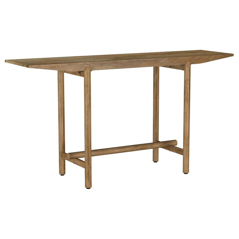 Darius Solid Wood Entryway Console Table Natural Mango-zoom-