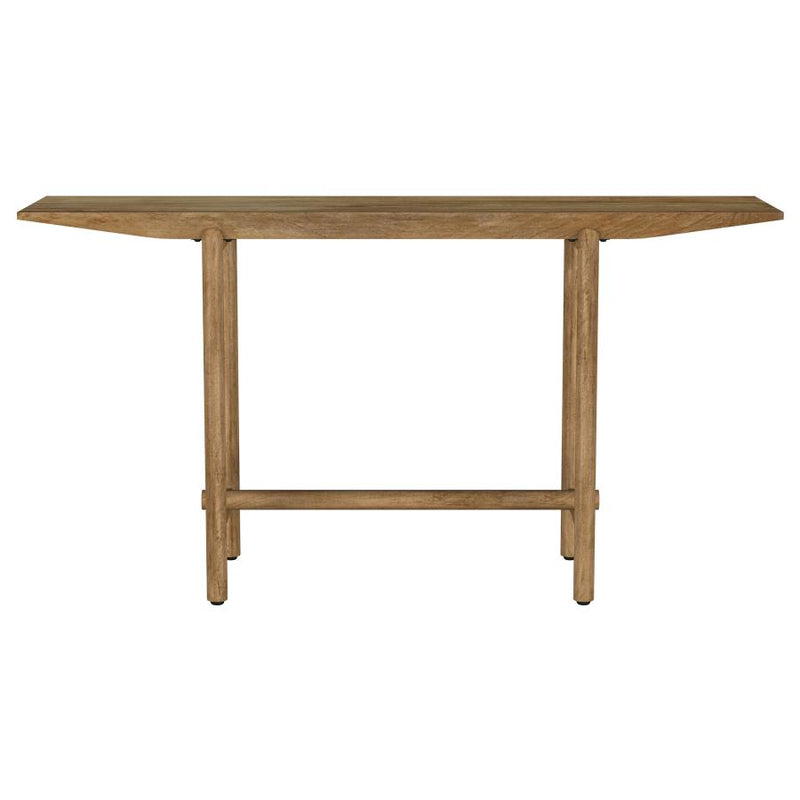 Darius Solid Wood Entryway Console Table Natural Mango-zoom-