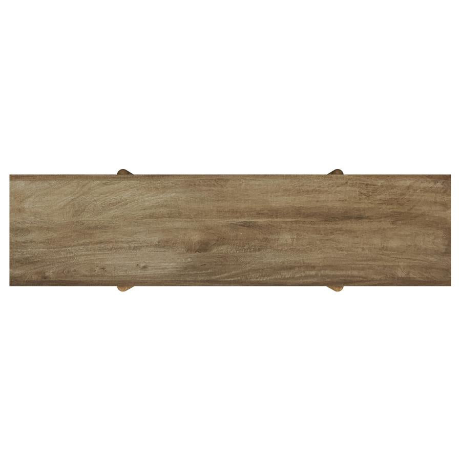Darius Solid Wood Entryway Console Table Natural Mango-zoom-10