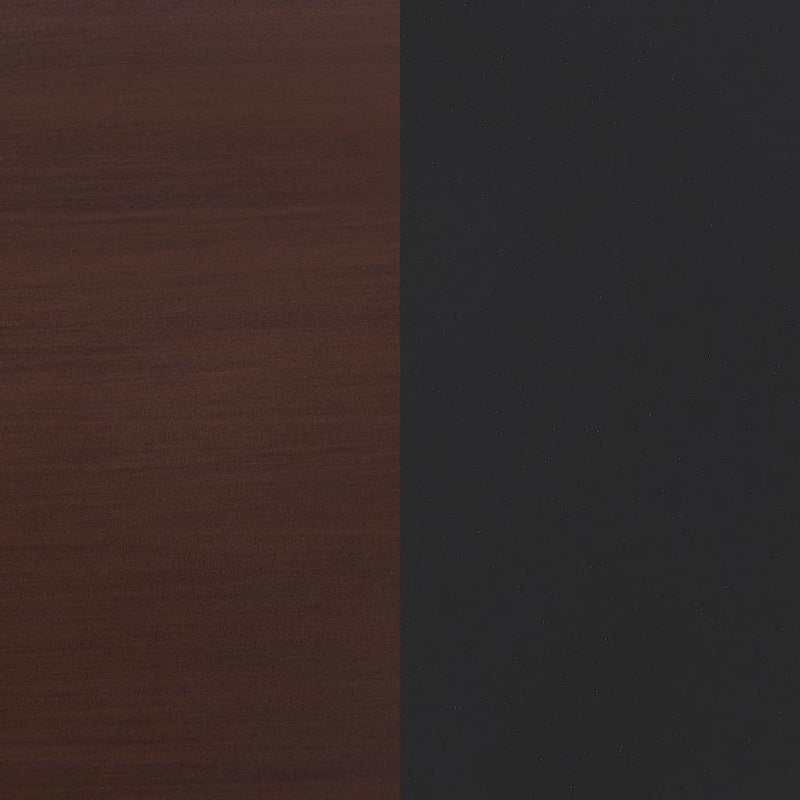 Zimmerlee 2-drawer Side Table with Shelf Rust Brown-zoom-
