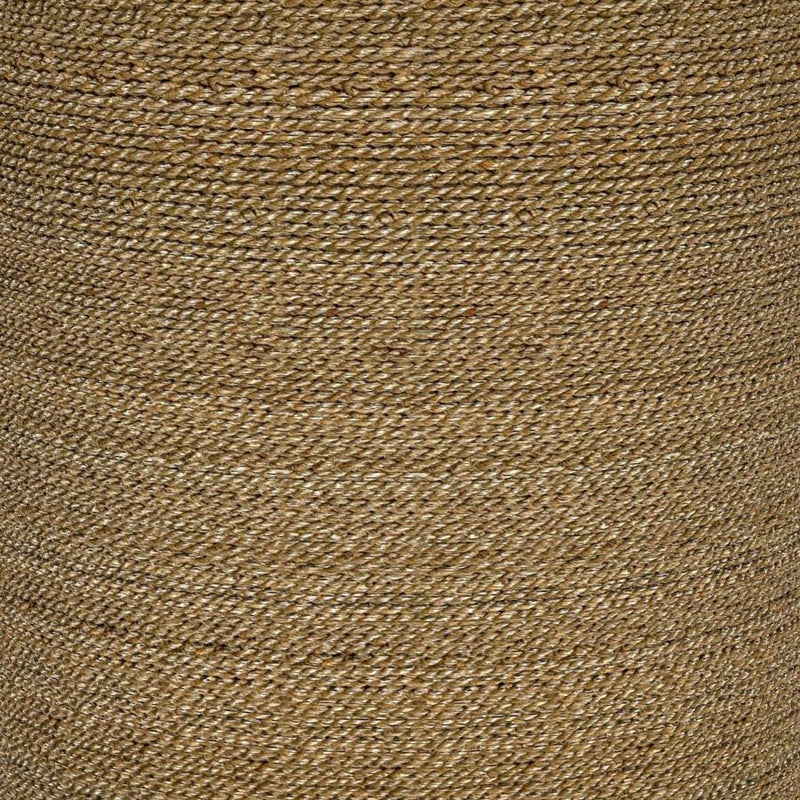 Halden Round Woven Seagrass Accent Side Table Light Brown-zoom-