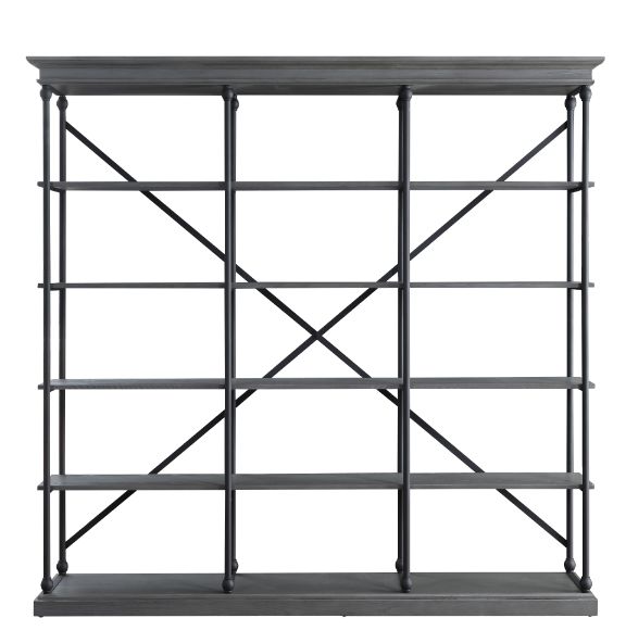 ACME Rukia 84 Inch Bookshelf – angle view – Lusso Furniture Miami