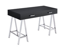 ACME Coleen USB Writing Desk – side view – Lusso Furniture Miami