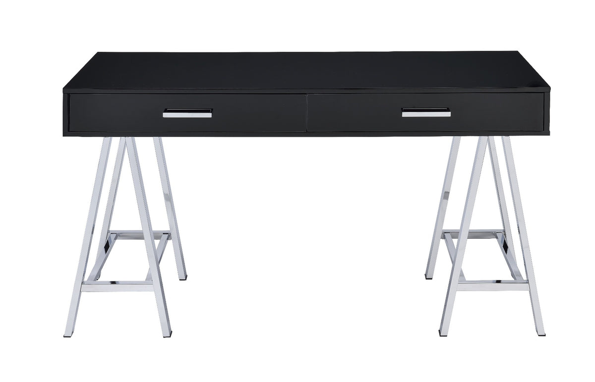 ACME Coleen USB Writing Desk – angle view – Lusso Furniture Miami