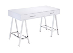 ACME Coleen USB Writing Desk – close-up – Lusso Furniture Miami