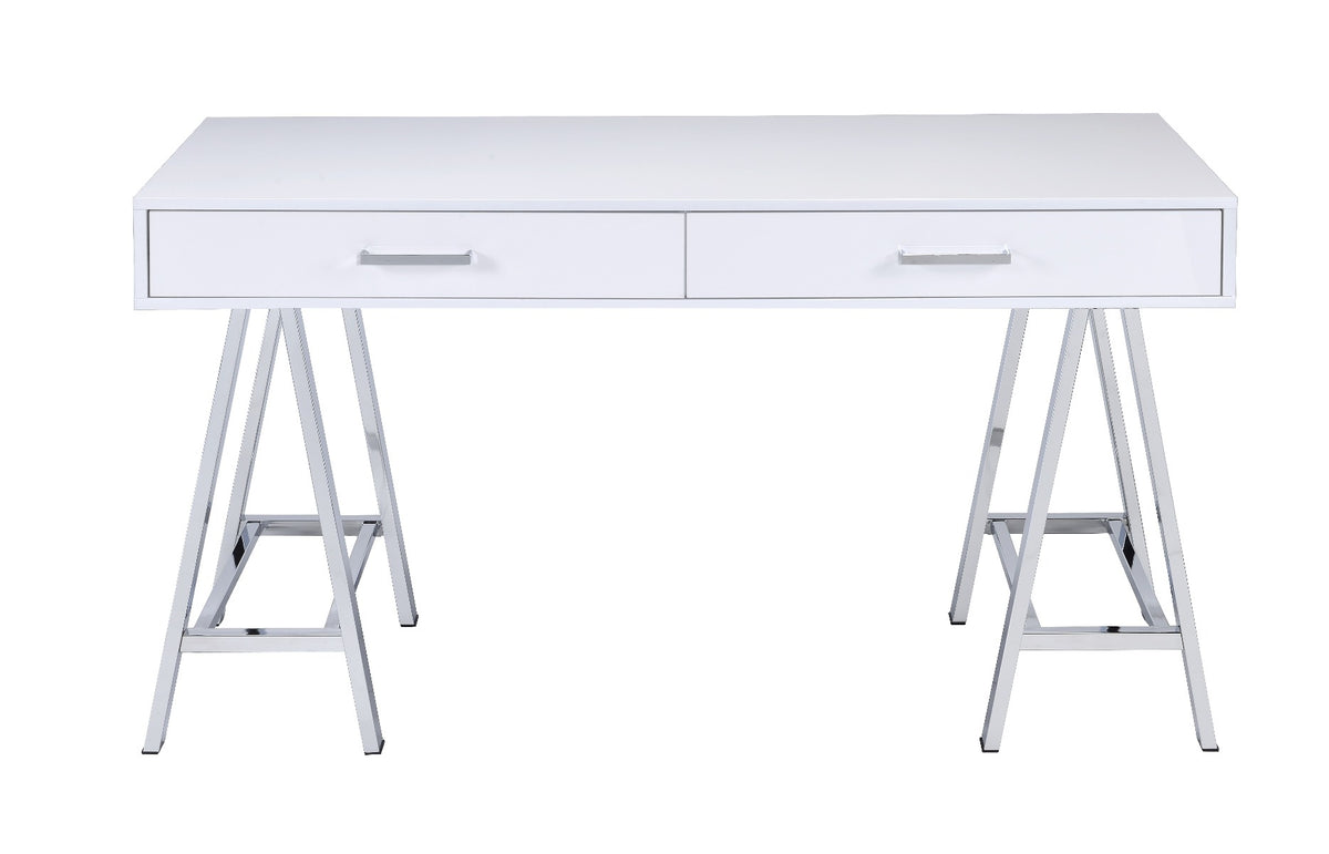 ACME Coleen USB Writing Desk – alternate view – Lusso Furniture Miami