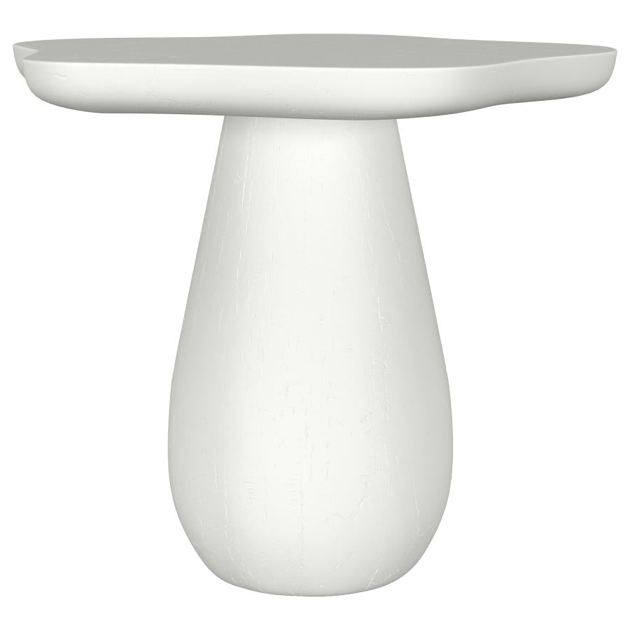 Perth 17-inch Side Table with Cloud-Shaped Top Off White-zoom-1