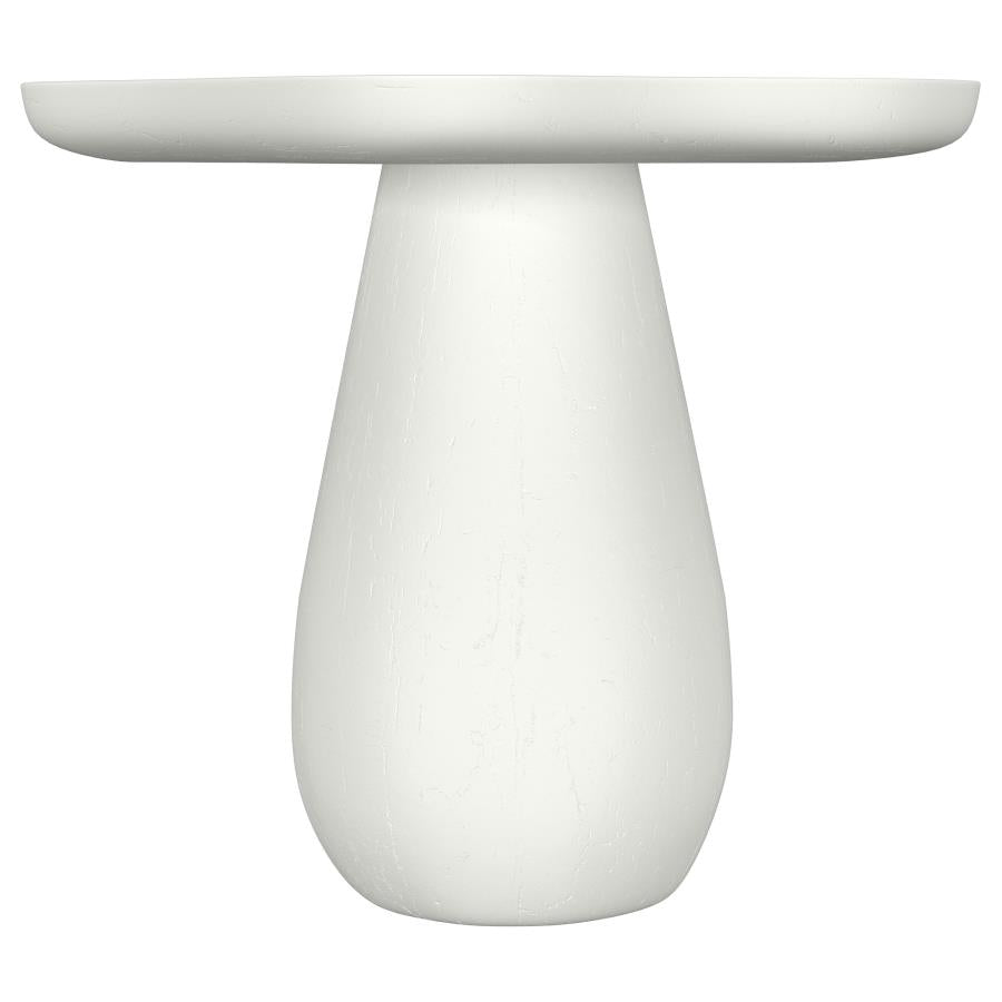 Perth 17-inch Side Table with Cloud-Shaped Top Off White-3