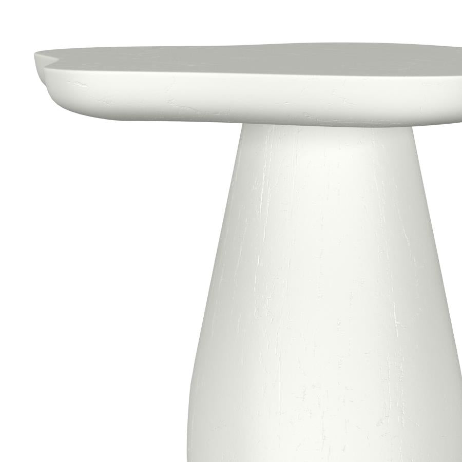 Perth 17-inch Side Table with Cloud-Shaped Top Off White-5
