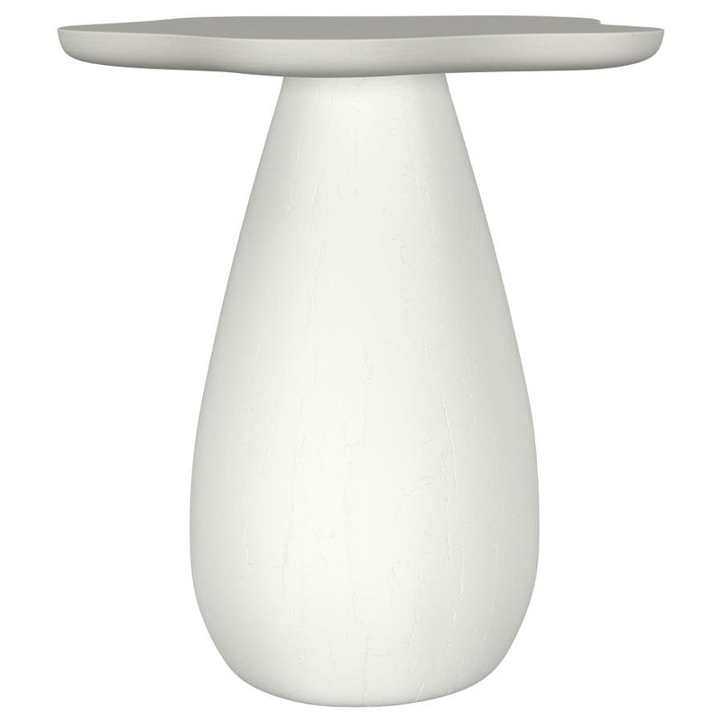 Perth 20-inch Side Table with Cloud-Shaped Top Off White-zoom-