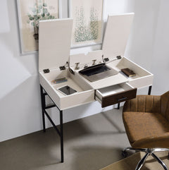 ACME Verster USB Writing Desk – top view – Lusso Furniture Miami