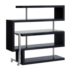 ACME Buck II Writing Desk with Bookshelf – detail – Lusso Furniture Miami