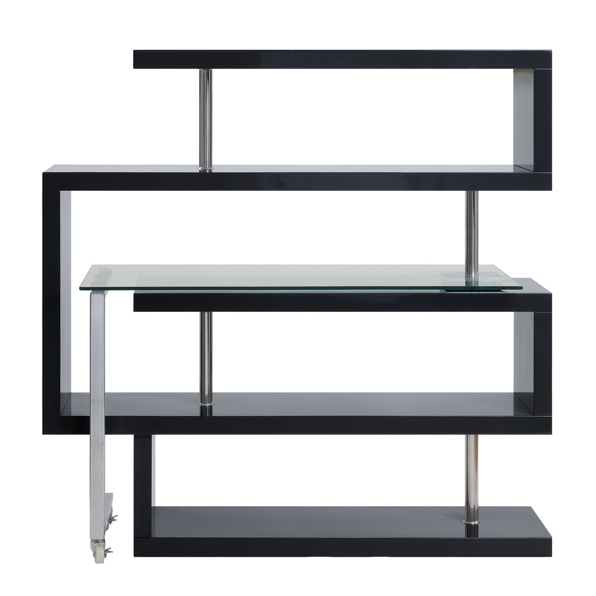 ACME Buck II Writing Desk with Bookshelf – room setting – Lusso Furniture Miami