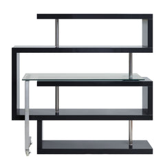 ACME Buck II Writing Desk with Bookshelf – room setting – Lusso Furniture Miami