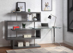 ACME Buck II Writing Desk with Bookshelf – view 16 – Lusso Furniture Miami
