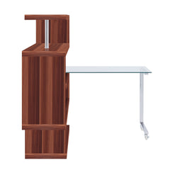 ACME Buck II Writing Desk with Bookshelf – view 21 – Lusso Furniture Miami