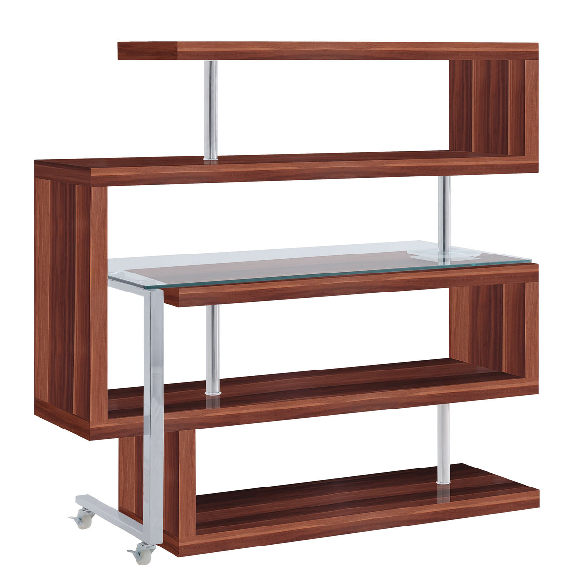 ACME Buck II Writing Desk with Bookshelf – view 22 – Lusso Furniture Miami