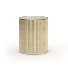Caracole Love Round End Table – room setting – Lusso Furniture Miami