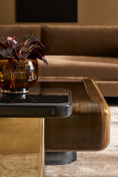 Caracole Gelee Cocktail Table – top view – Lusso Furniture Miami
