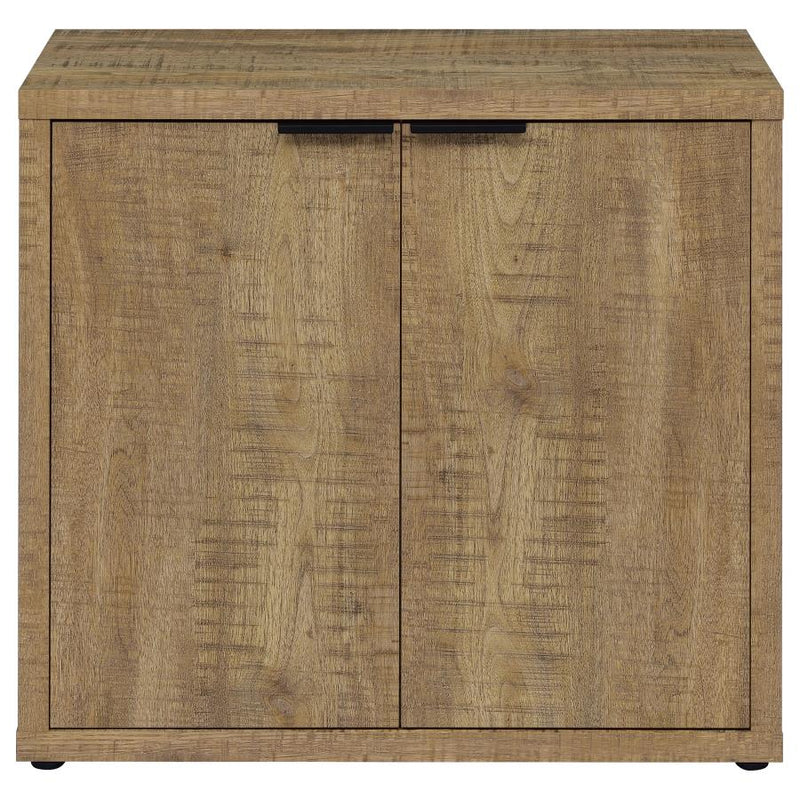 Pepita 2-door Engineered Wood Accent Cabinet Mango Brown-zoom-