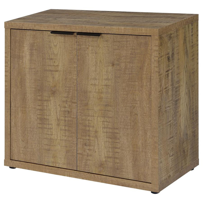 Pepita 2-door Engineered Wood Accent Cabinet Mango Brown-zoom-