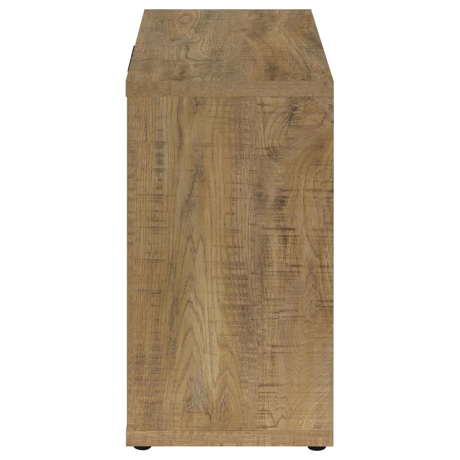 Pepita 2-door Engineered Wood Accent Cabinet Mango Brown-6
