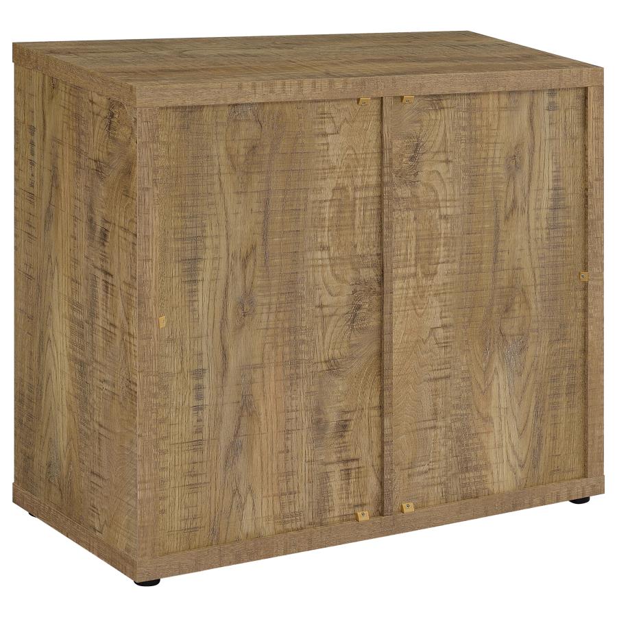 Pepita 2-door Engineered Wood Accent Cabinet Mango Brown-zoom-7