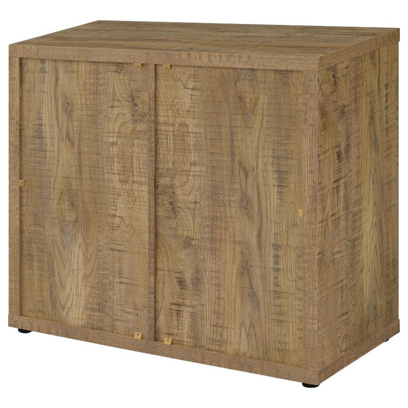 Pepita 2-door Engineered Wood Accent Cabinet Mango Brown-zoom-