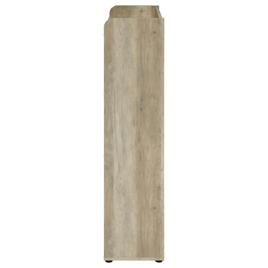 Denia 3-tier Engineered Wood Shoe Cabinet White-7