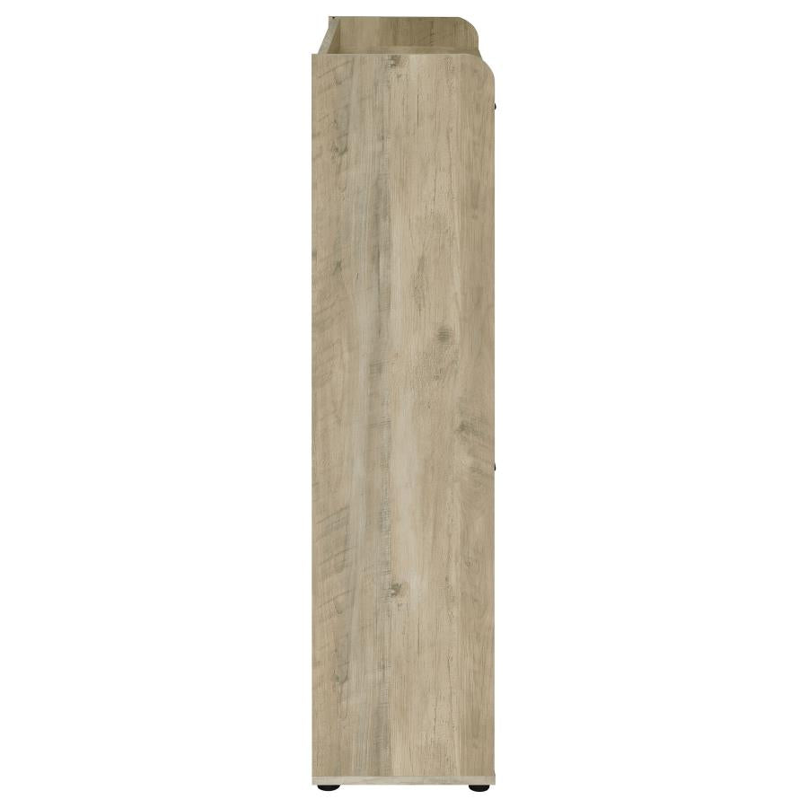 Denia 3-tier Engineered Wood Shoe Cabinet Grey-zoom-11