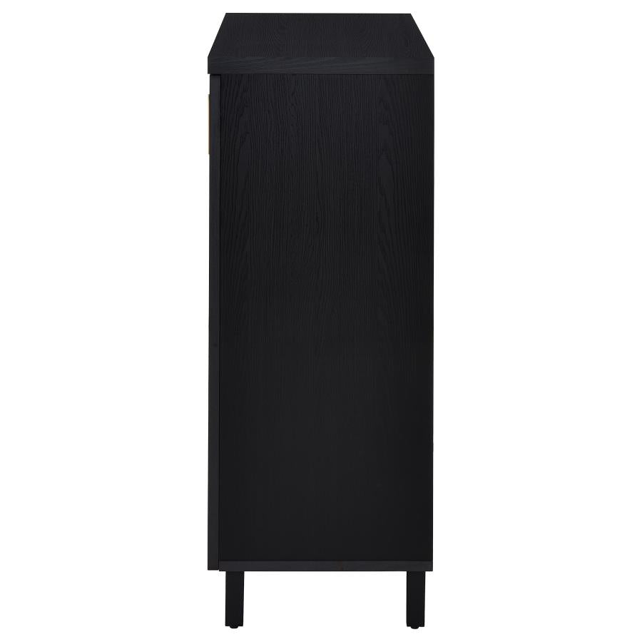 Brixton 2-door Entryway Shoe Storage Cabinets Black-6