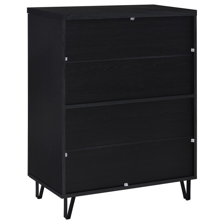 Brixton 2-door Entryway Shoe Storage Cabinets Black-7