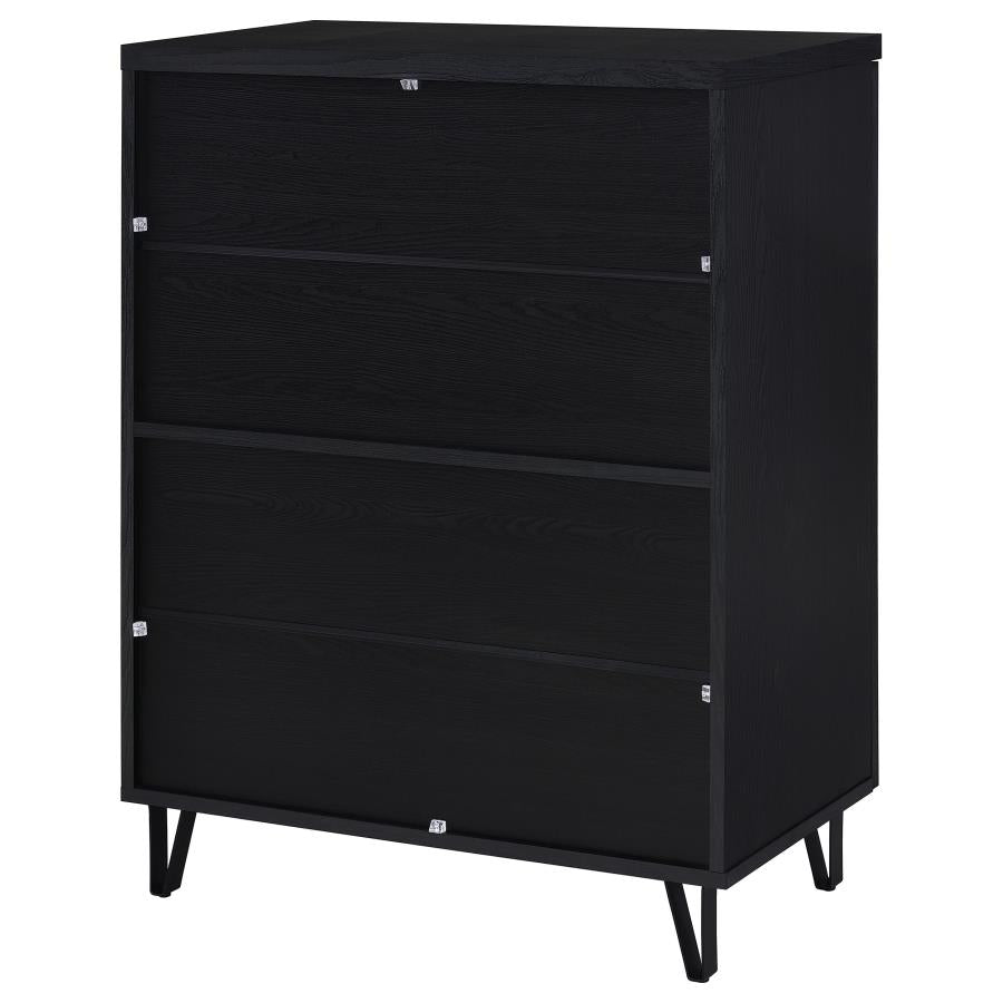 Brixton 2-door Entryway Shoe Storage Cabinets Black-8