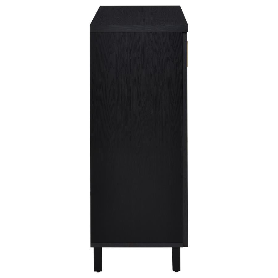 Brixton 2-door Entryway Shoe Storage Cabinets Black-9