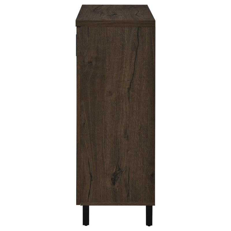 Brixton 2-door Entryway Shoe Storage Cabinets Smoked Oak-zoom-