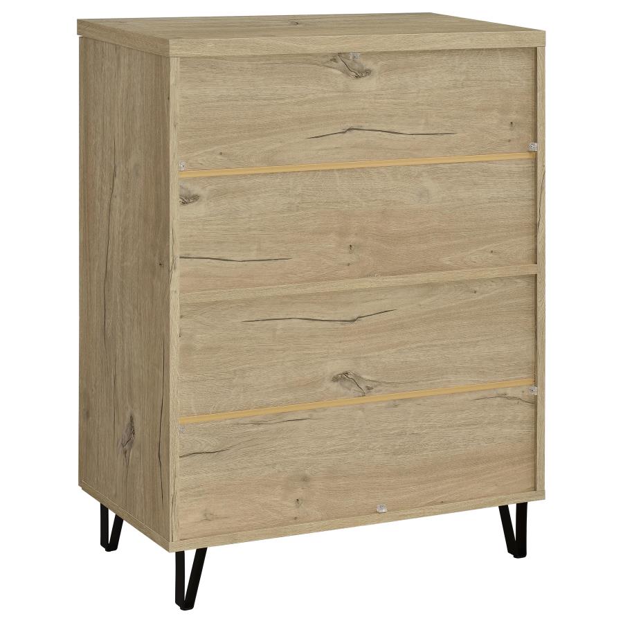 Brixton 2-door Entryway Shoe Storage Cabinets White Oak-zoom-7