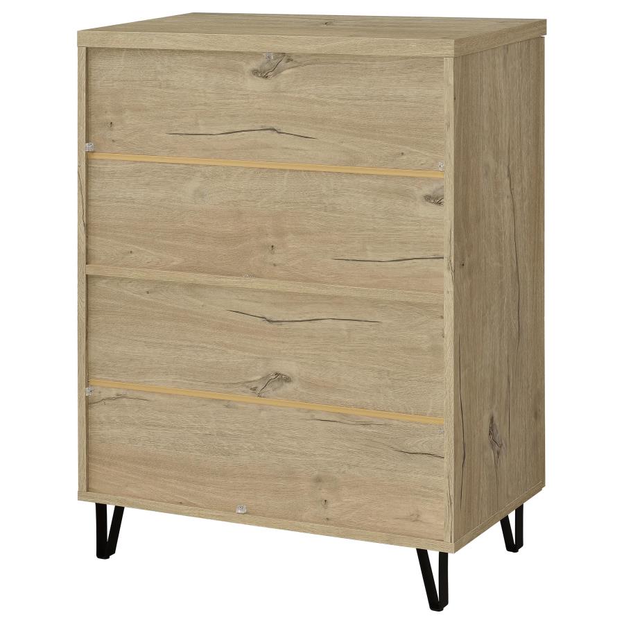 Brixton 2-door Entryway Shoe Storage Cabinets White Oak-zoom-8