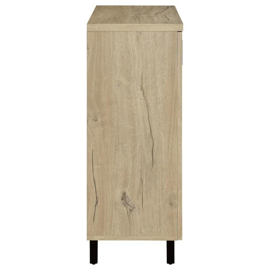 Brixton 2-door Entryway Shoe Storage Cabinets White Oak-zoom-9