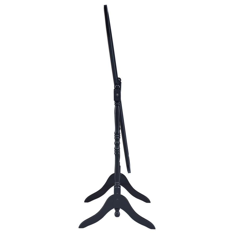 Foyet Wood Adjustable Full Length Cheval Mirror Black-7