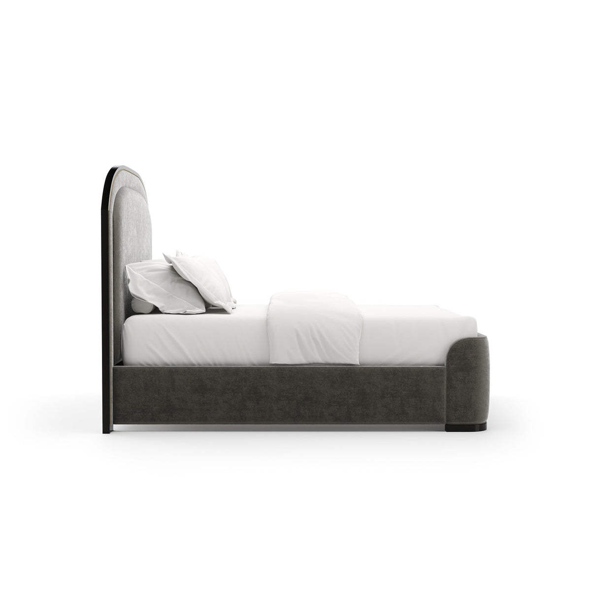 Caracole Wanderlust Bed – back view – Lusso Furniture Miami