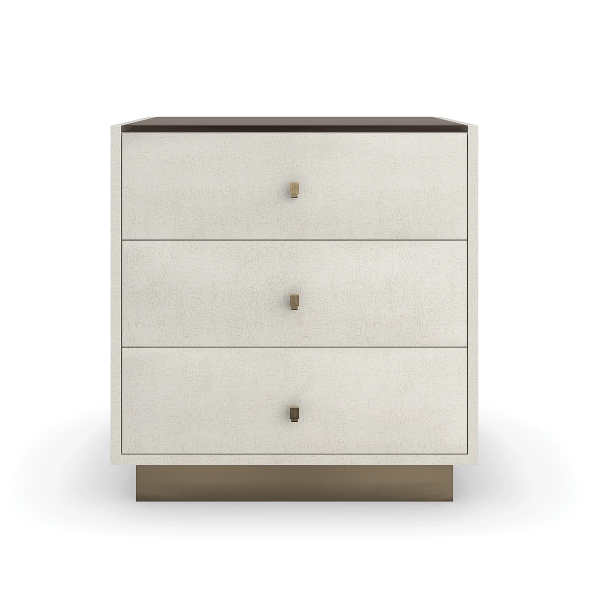 Caracole Iliad Nightstand – front view – Lusso Furniture Miami