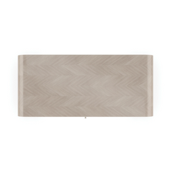 Caracole Free Fall Desk – back view – Lusso Furniture Miami