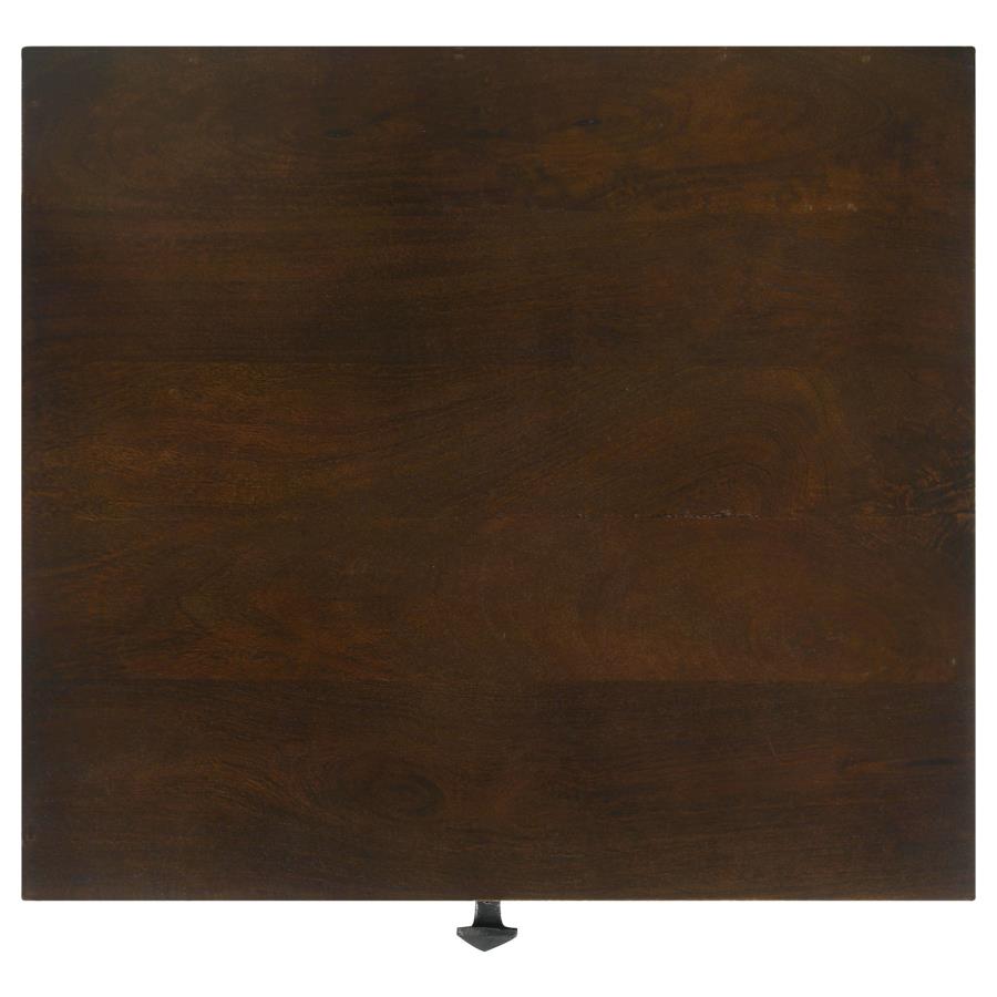 Ezra 1-drawer Rectangular Accent Side Table Coffee Brown-zoom-11