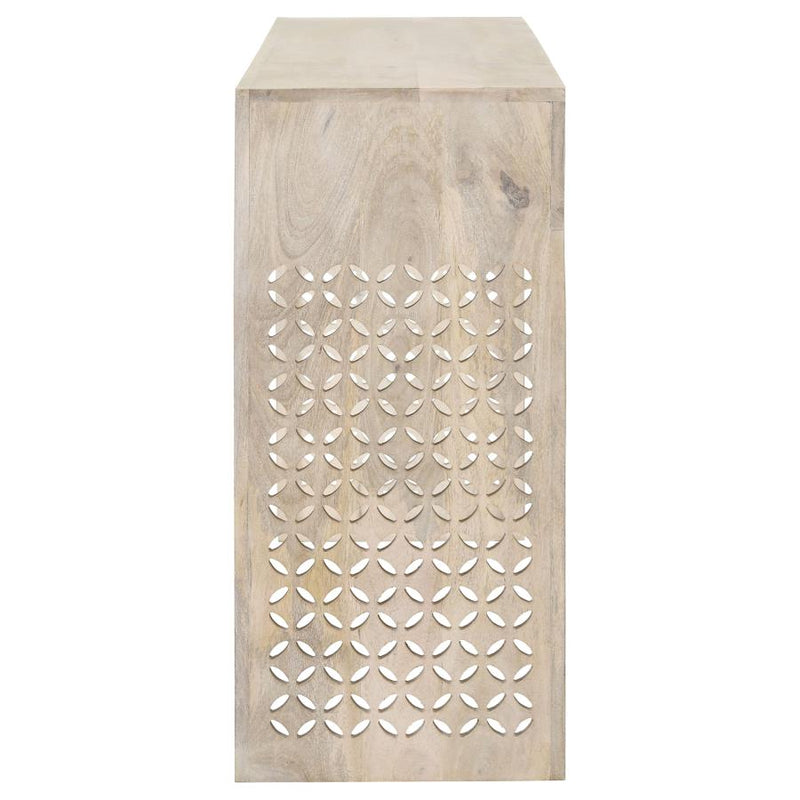 Rickman 2-drawer Wood Entryway Console Table White Washed-zoom-