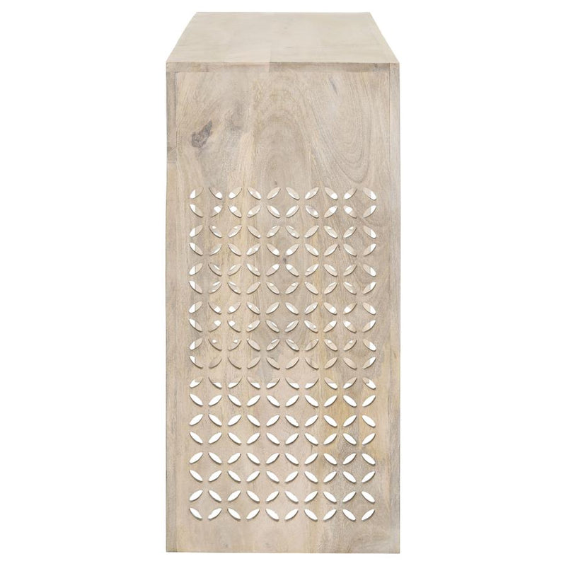 Rickman 2-drawer Wood Entryway Console Table White Washed-zoom-
