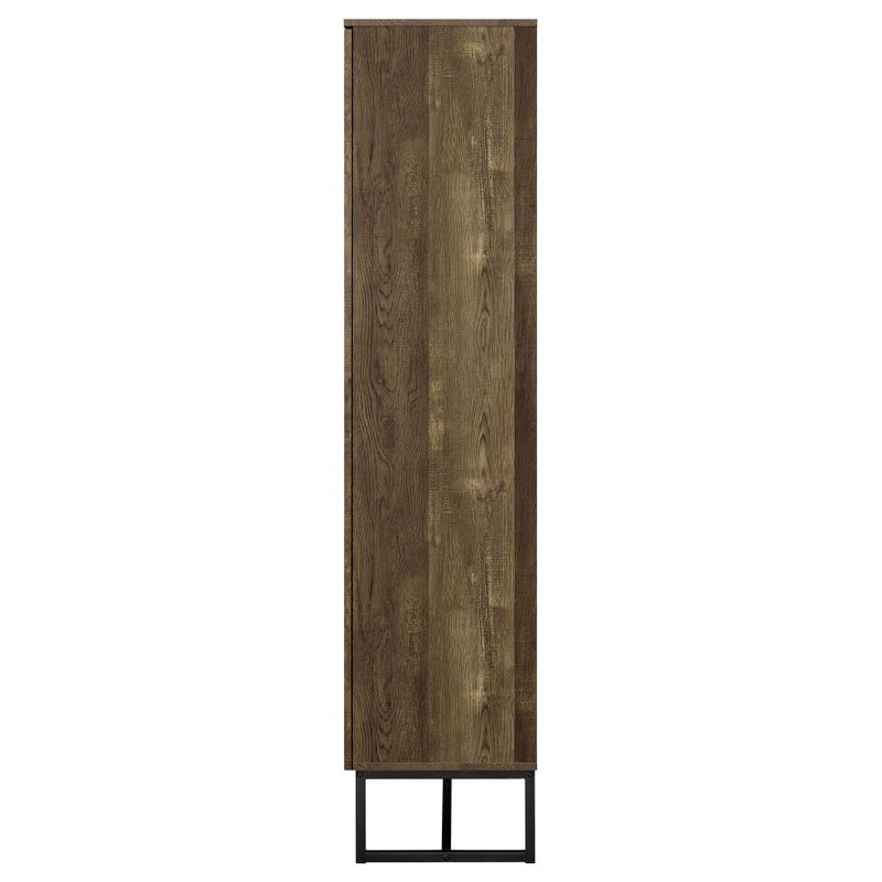 Carolyn 2-door Engineered Wood Accent Cabinet Rustic Oak-zoom-