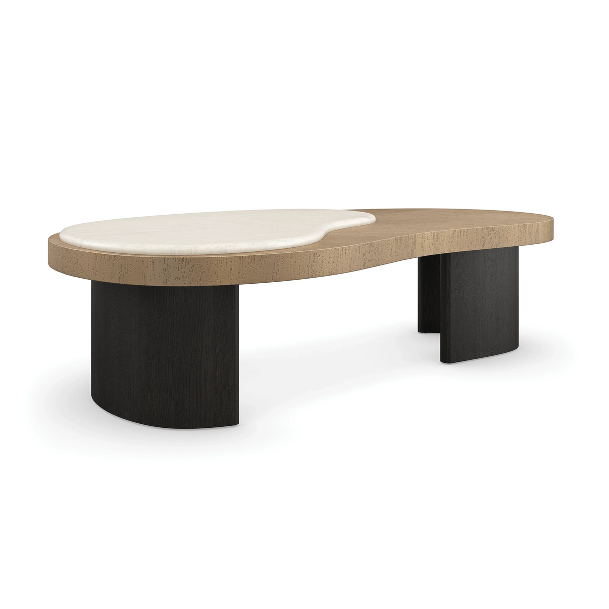 Caracole Contrast Cocktail Table – back view – Lusso Furniture Miami
