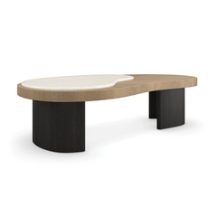 Caracole Contrast Cocktail Table – back view – Lusso Furniture Miami